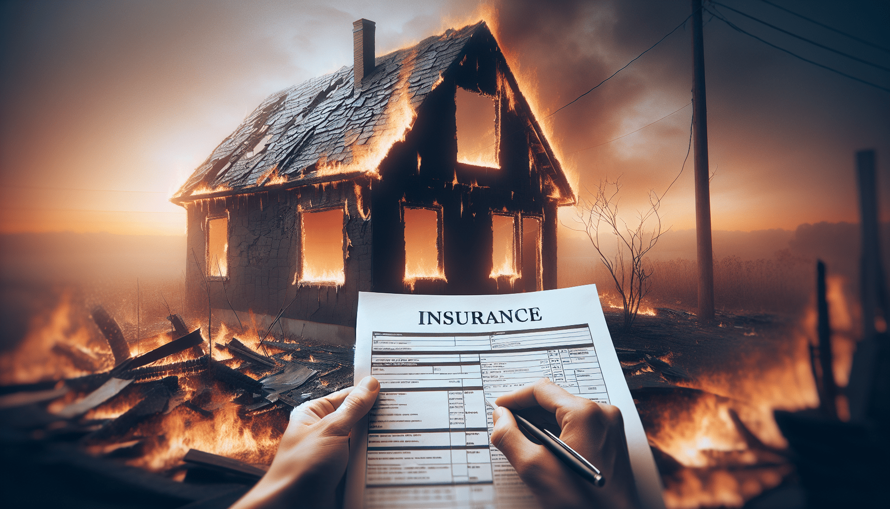 how does insurance pay out after a fire