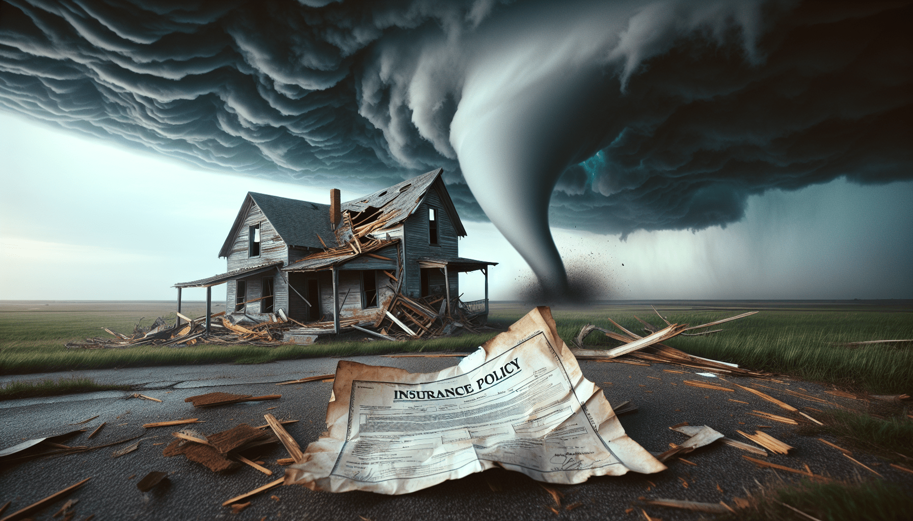 how does insurance work with tornado damage