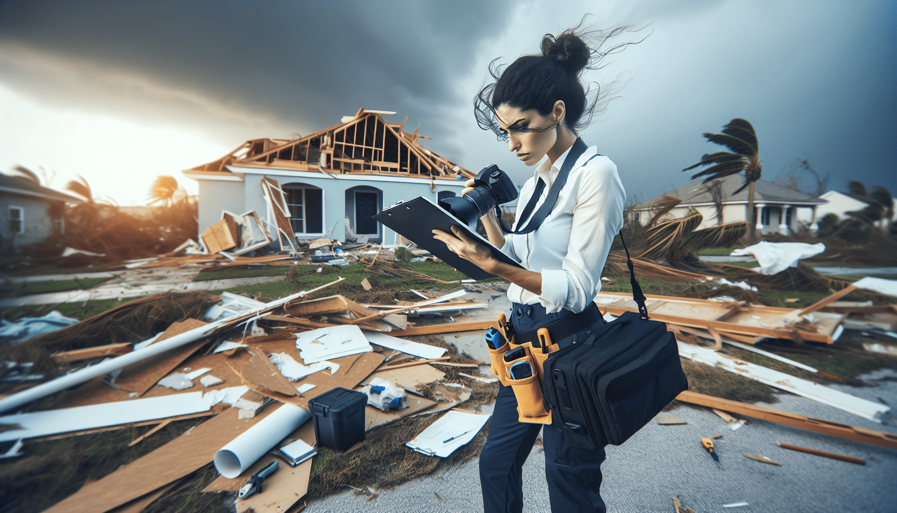 what does an insurance adjuster do after a hurricane