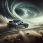 how strong does a tornado have to be to throw a car