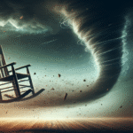 is it peaceful inside a tornado