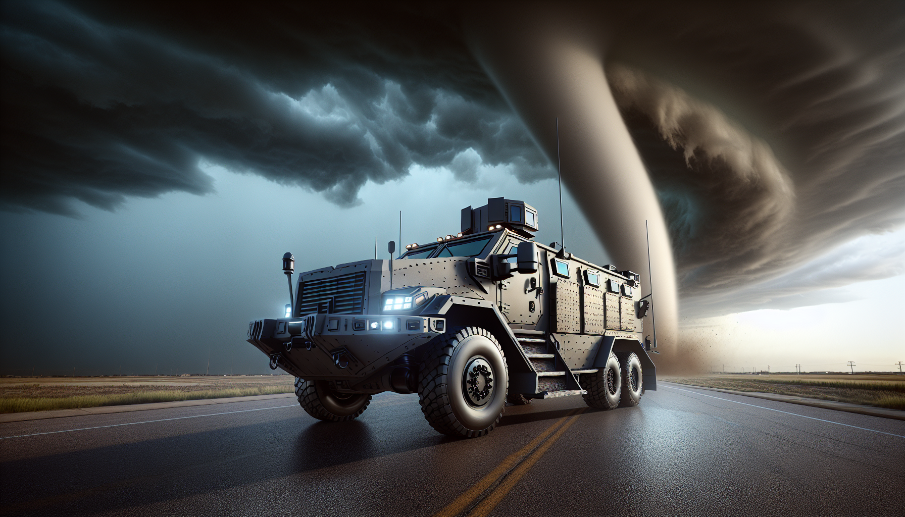 what is the strongest tornado vehicle