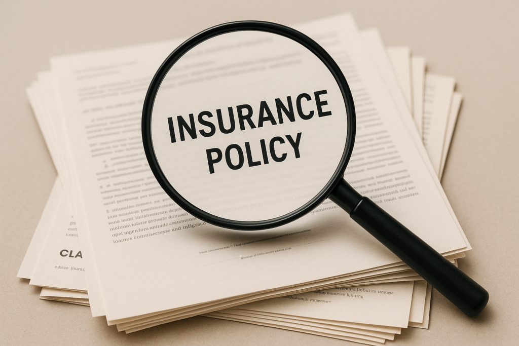 Which of the following may cause an insurance claim to be rejected? Key Reasons
