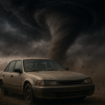 are cars safe in a tornado