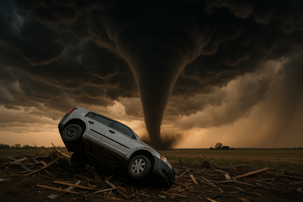 How Big Does A Tornado Have To Be To Pick Up A Car? How Big Does A Tornado Have To Be To Pick Up A Car?