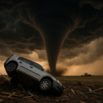 how big does a tornado have to be to pick up a car 1