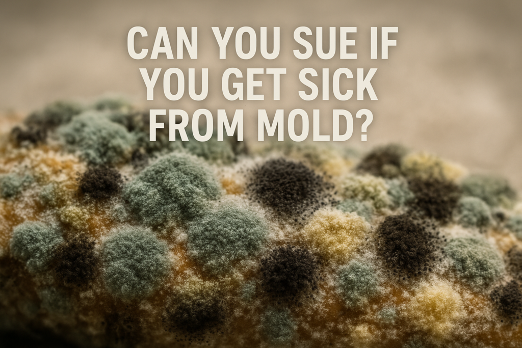 Can You Sue If You Get Sick From Mold?