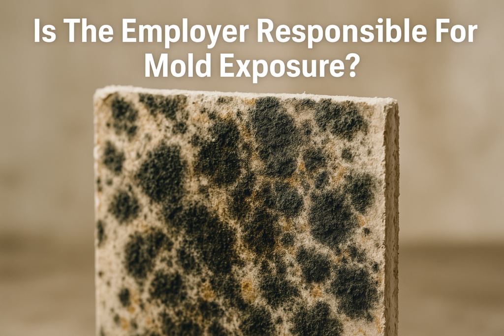 Is The Employer Responsible For Mold Exposure? Is The Employer Responsible For Mold Exposure?