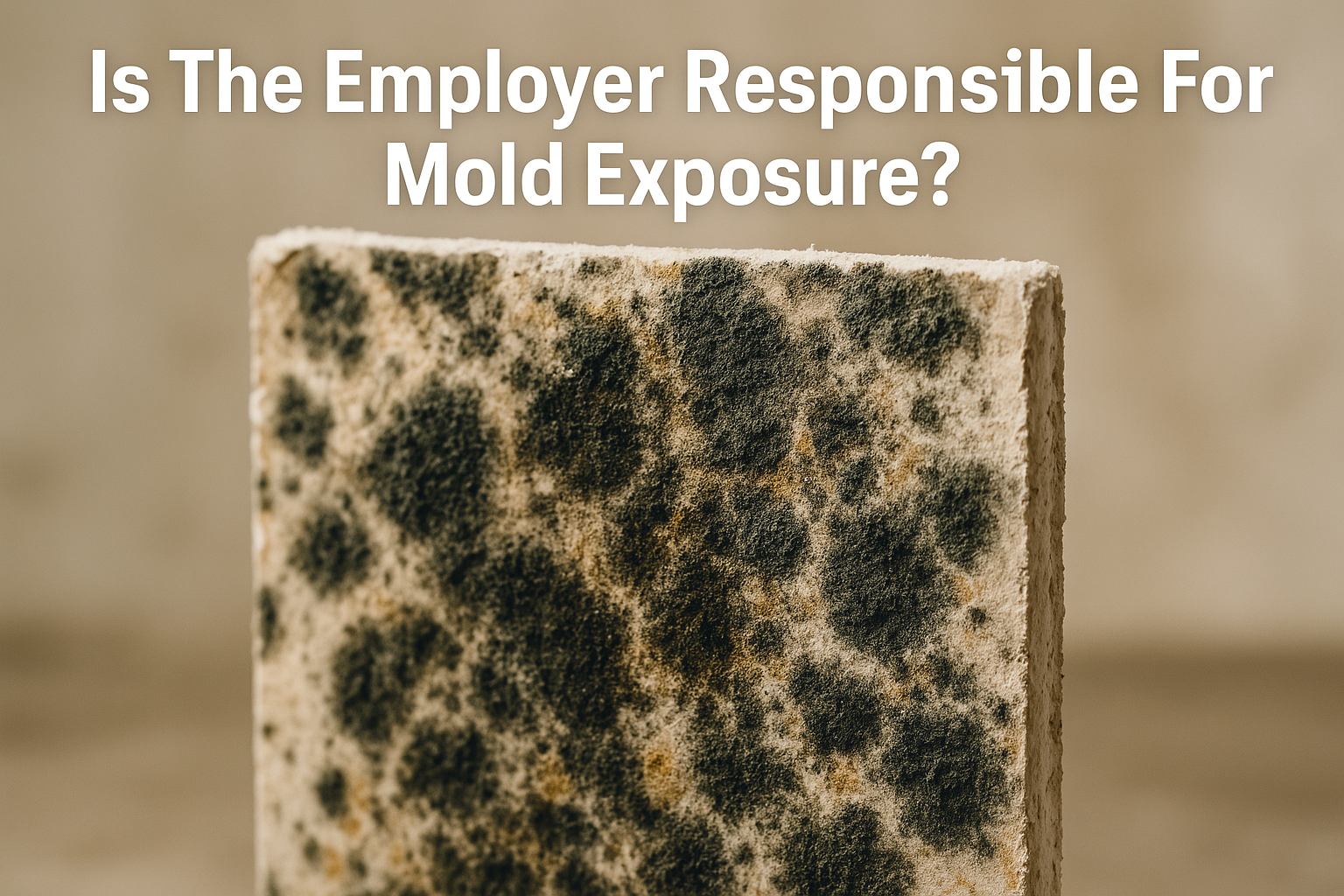 Is The Employer Responsible For Mold Exposure? 3 is the employer responsible for mold exposure 1