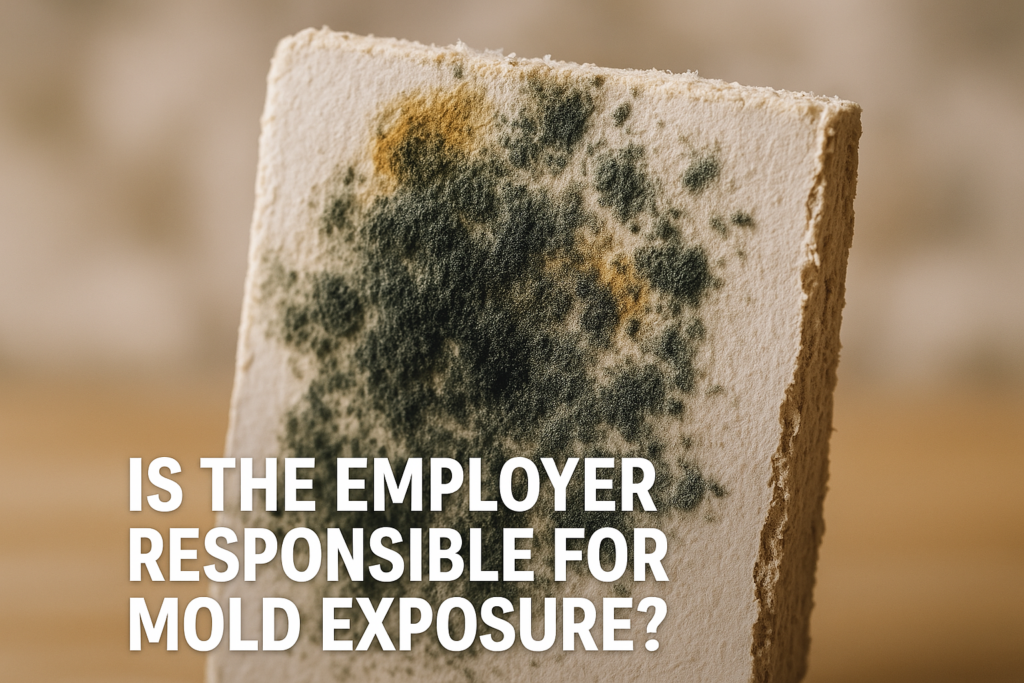 Is The Employer Responsible For Mold Exposure? Is The Employer Responsible For Mold Exposure?